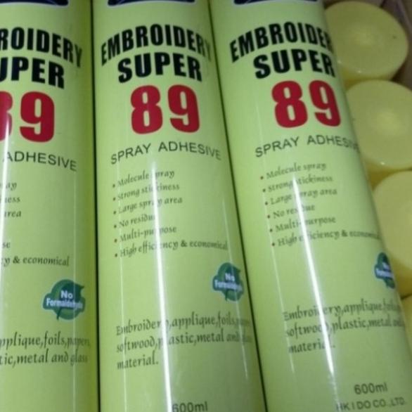 

Lem sprey adhesive super 89 embroidery