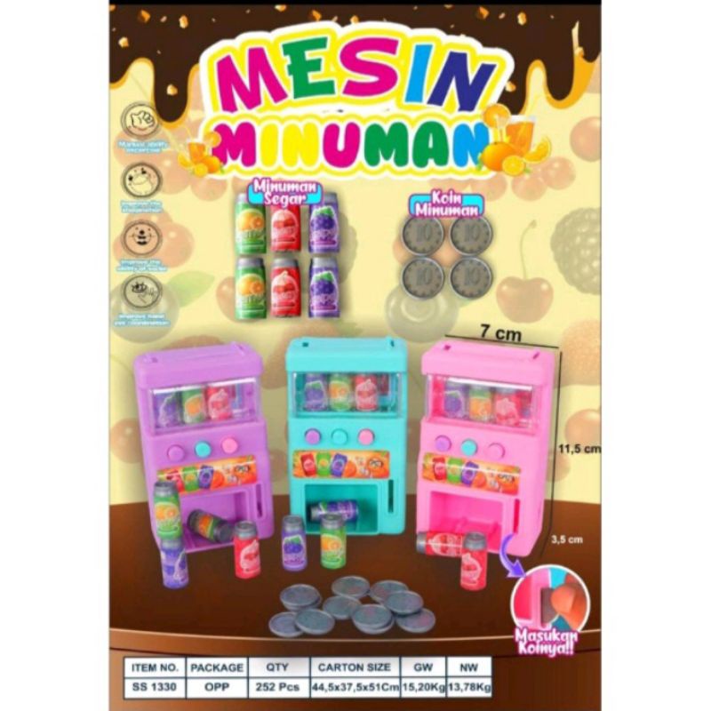 Mainan mesin minuman