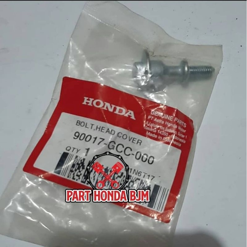 90017-GCC-000 Baut tutup kop beat scoopy
