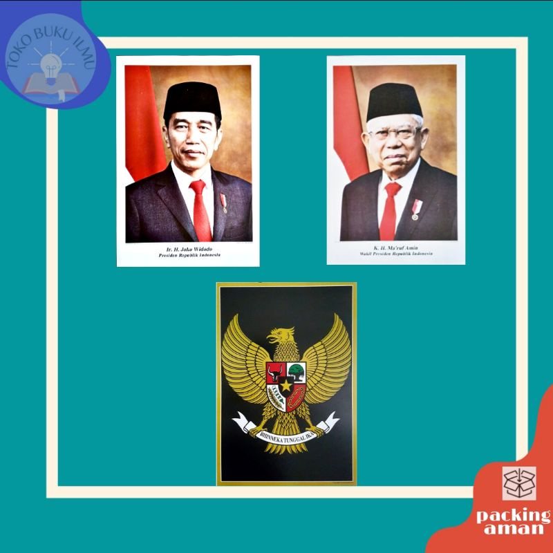 

POSTER PRESIDEN BESAR dan SEDANG UKURAN 50X35 & 25x35 POSTER GARUDA