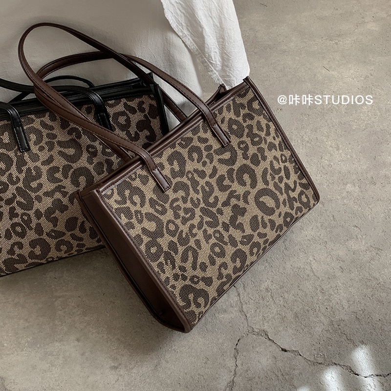 Suhao all-match tas kapasitas besar wanita 2021 baru trendi fashion plaid tote bag tas niche bahu underarm