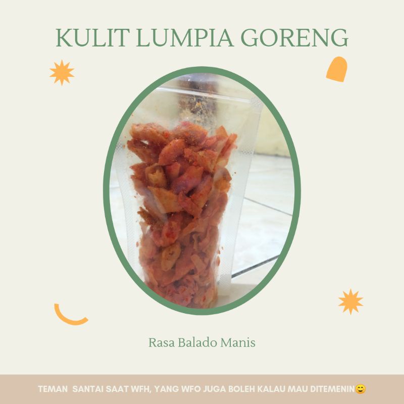 Jual Camilan Kulit Lumpia Gurih Dengan Berbagai Varian Rasa || Pedas ...