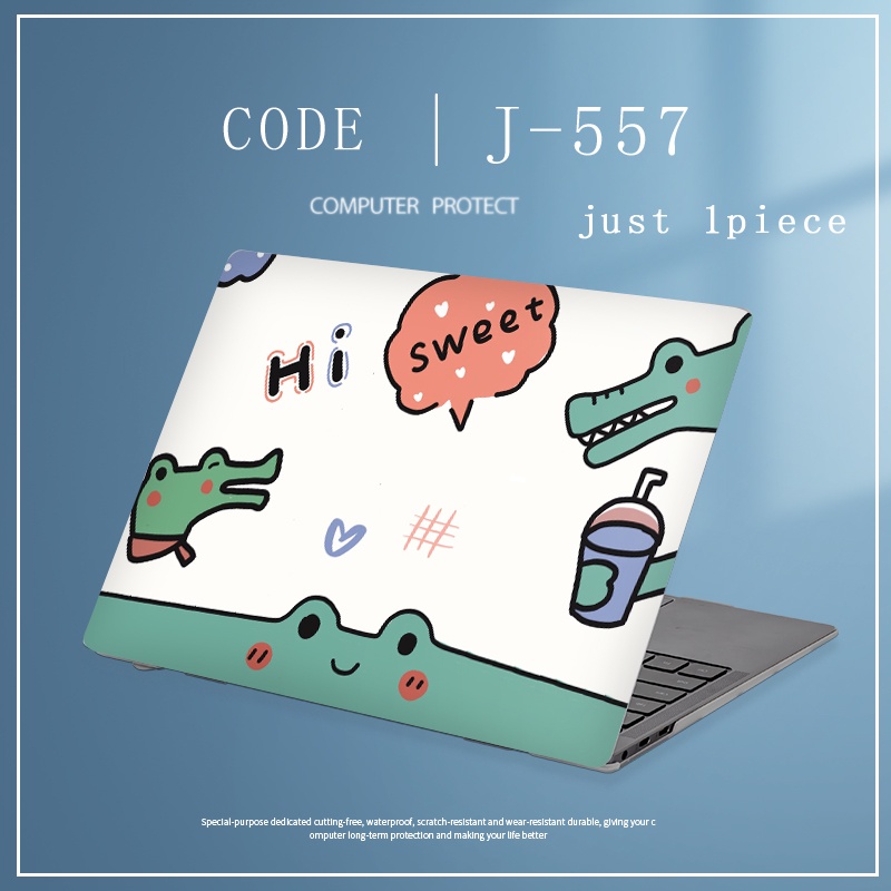 1pc Universal Bebas Potong COD Laptop Decals Colorful Marbel Laptop Decor Sticker Skin Untuk Dell Vostro 3450inspiron14 N4050 Vostro 15vostro 14 Lintang E5470 Full Cover Sticker