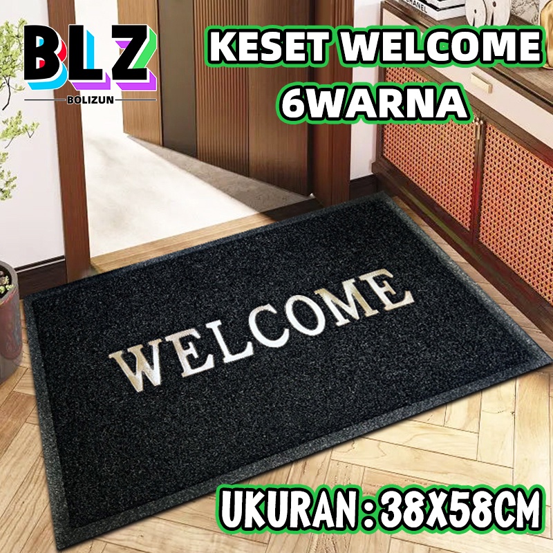 Bolizun Keset Karpet PVC Mie / Bihun Motif WELCOME