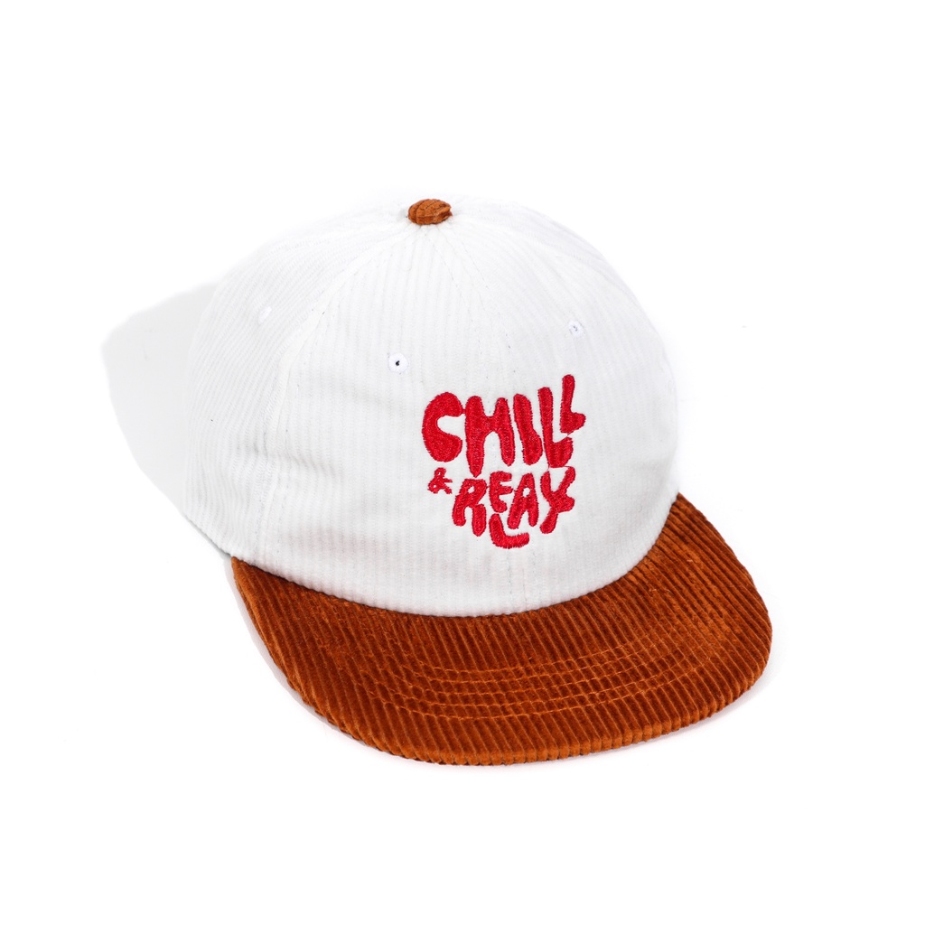 Droozle & co - topi 6 panel / caps / headwear - Chill - White