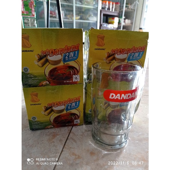 

PROMO Teh Dandang 2in1 dapat 20Pcs Teh+Gula Bonus Gelas Kaca