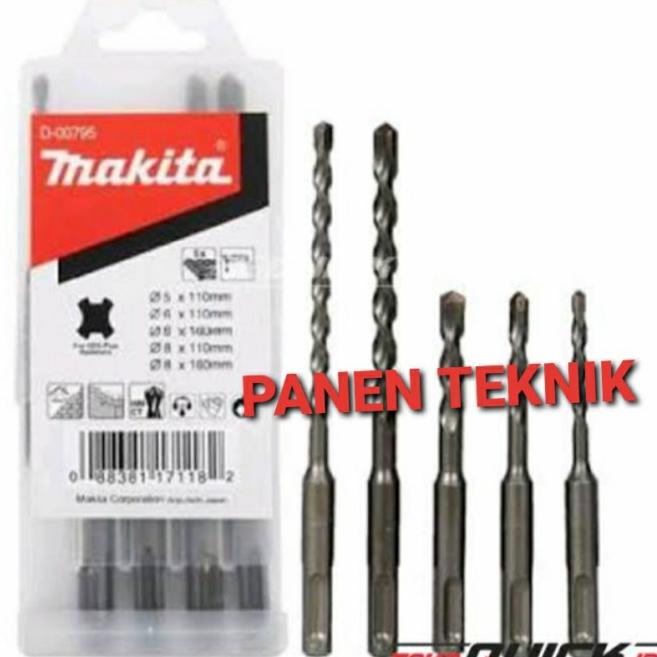 Mata bor SDS plus Makita set