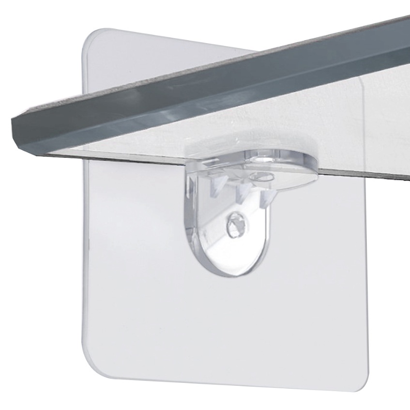 Penyangga Siku L Hook Ambalan Tempel Dinding Penahan Rak Lemari Baju