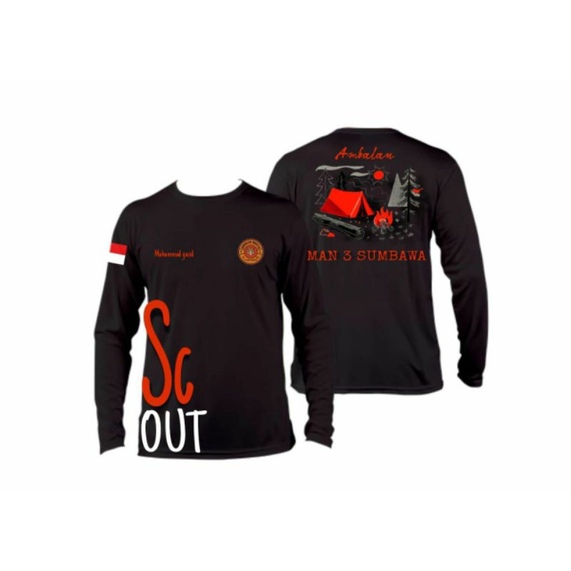 Kaos Lapangan Pramuka