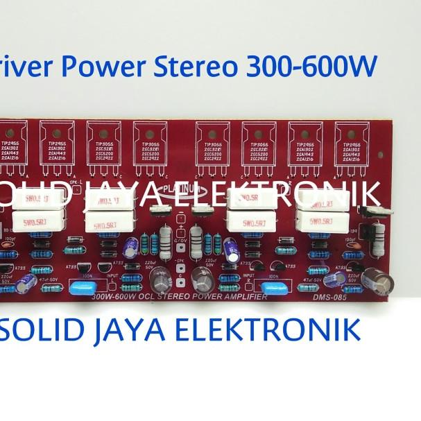 DRIVER POWER STEREO 300-600W DMS-085 -TR PLATINUM DMS 085 AMPLIFIER