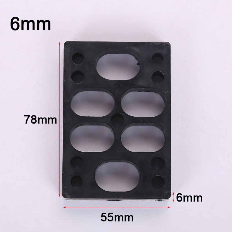 【3-6-9 mm 2pcs/set】Skateboard Riser Pads/Skateboard Shock Pad /Riser Pad Skateboard