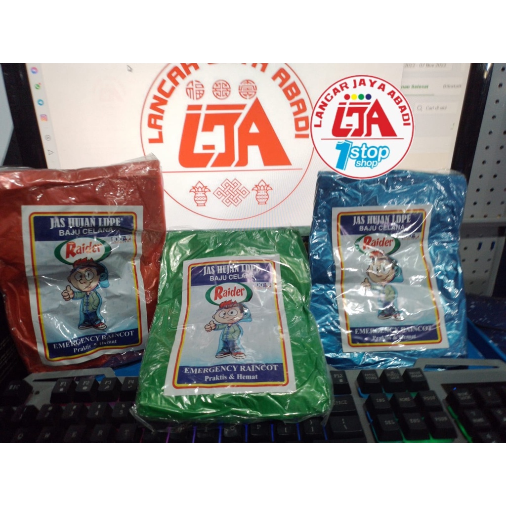 JAS HUJAN MODEL BAJU CELANA | PRIA/WANITA