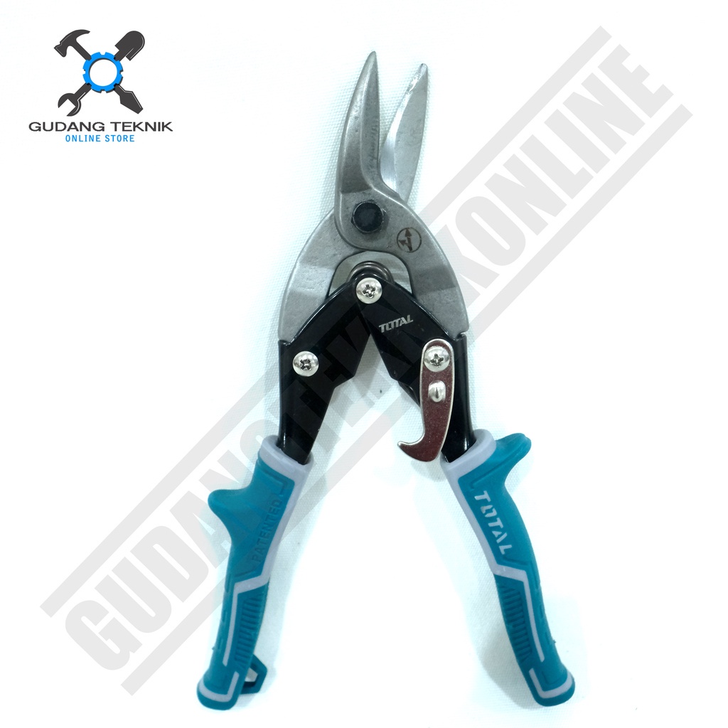 Gunting Baja Ringan Seng Galvalum BENGKOK 10&quot; THT521106 TOTAL / Aviation Snip 10 Inch THT521106 TOTAL