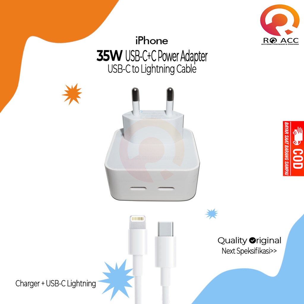 [RO ACC] PD USB C CHARGER FAST CHARGING X XR XS MAX 11 12 13 14 PRO MAX 35W