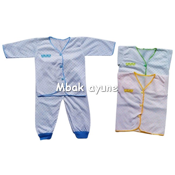 PROMO 3 Setelan baju bayi 0 - 6 bulan / set pakaian bayi / piyama bayi / set pakian tidur bayi / setelan tidur bayi / baju tidur / Baju Bayi Lengan Panjang Dan Celana Panjang / Baju bayi lengan panjang motif / Celana Panjang bayi MOTIF / SETELAN MURAH