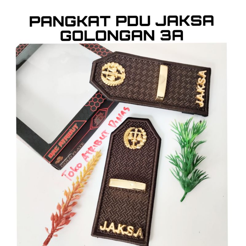 Pangkat PDU Jaksa Golongan 3a