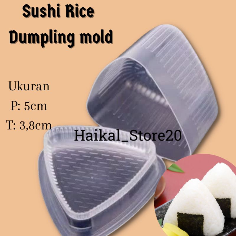

Ay00! Paket Hemat NOnigiri 10 Lembar Javafood Plus Cetakan Onigiri Bento Besar