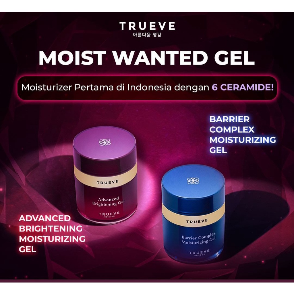 Jual TRUEVE ADVANCED BRIGHTENING MOISTURIZER GEL 30GR BARRIER