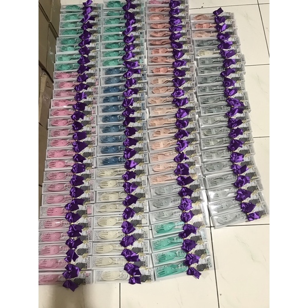 Souvenir sendok kemas mika