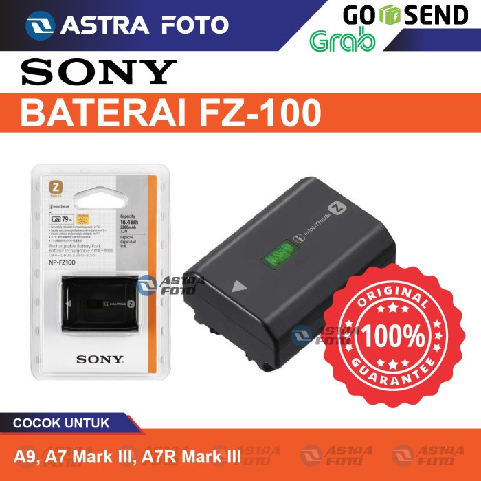 Battery Sony FZ100 / Baterai Sony FZ 100 ORIGINAL