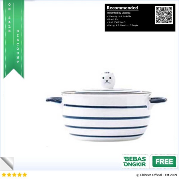 

Unik FANCITY Mangkok Keramik Bowl Japanese Style Model Stripe - TY-745 - Stripe Etc Diskon