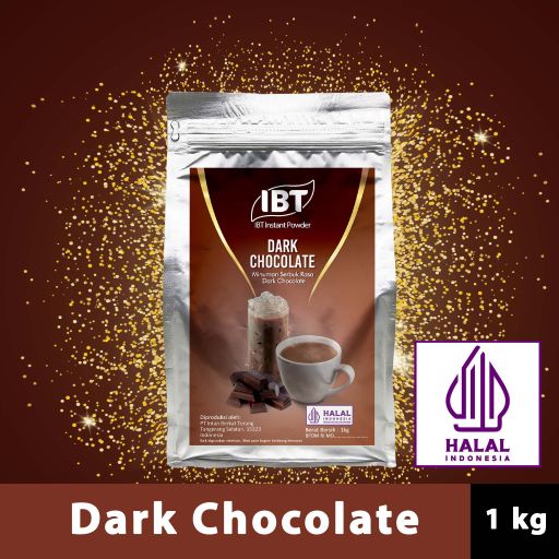 

Bahan Minuman Serbuk Bubuk Rasa Dark Chocolate Coklat IBT Instant Powder