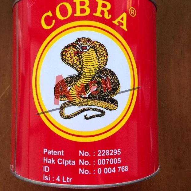 COBRA THINNER ND 4 LT / THINNER COBRA MERAH
