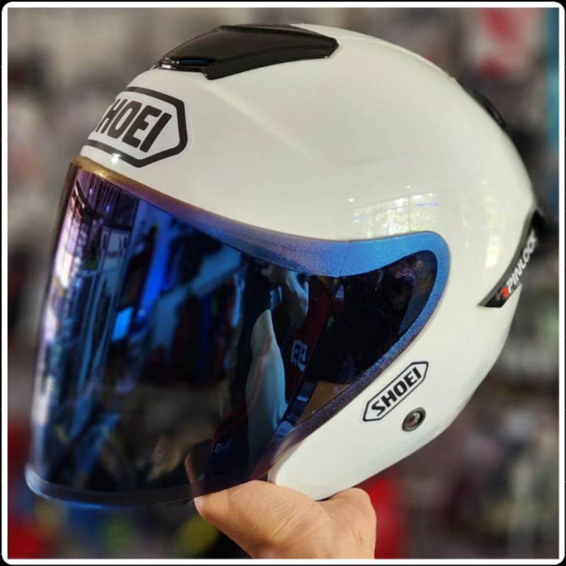 [COD] Helm DYR KYOTO model Shoei J-cruise jcruise paket ganteng FREE stiker kyt / shoei