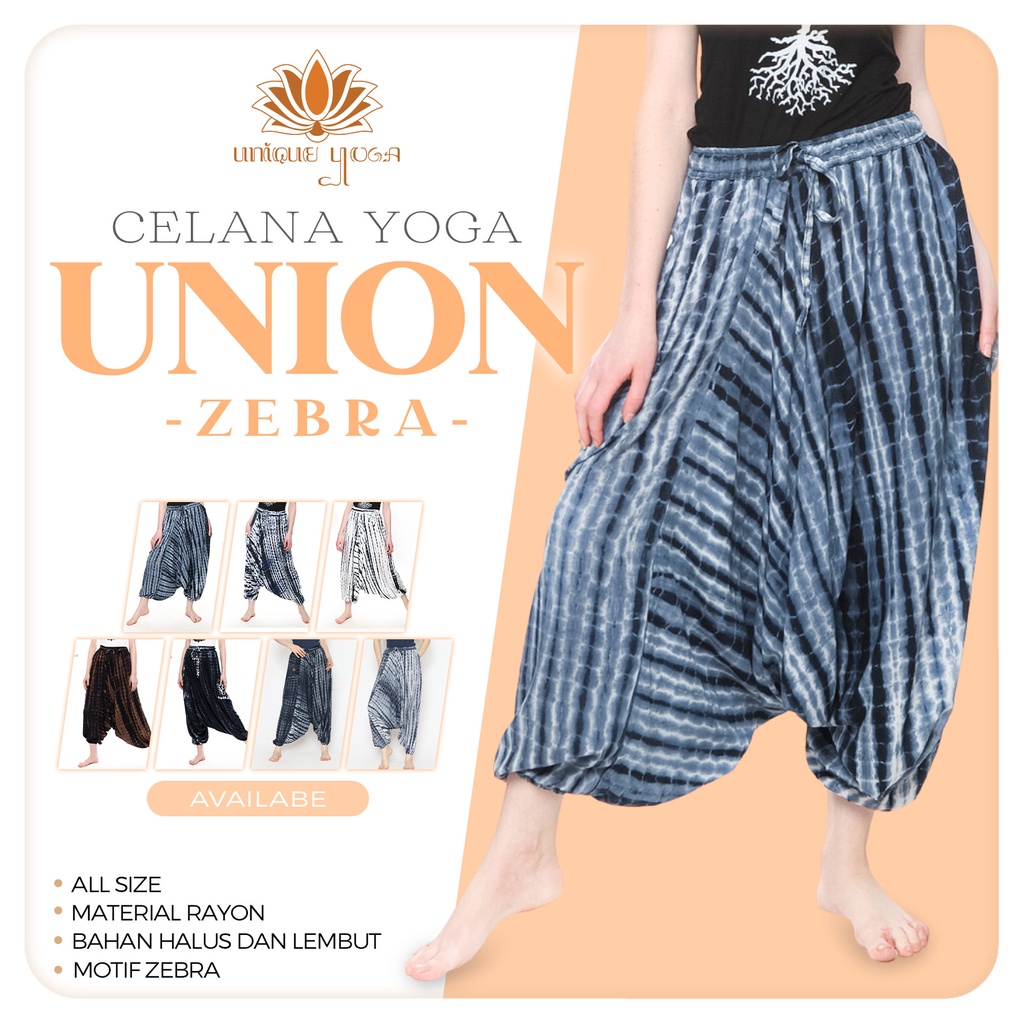 Celana Yoga / Celana Harem / Celana Zebra  / Celana Yoga Murah / Celana Aladin Yoga / Celana Senam W