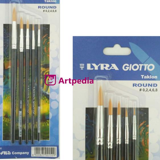 

LYRA ART BRUSH SET ROUND / KUAS BULAT SET