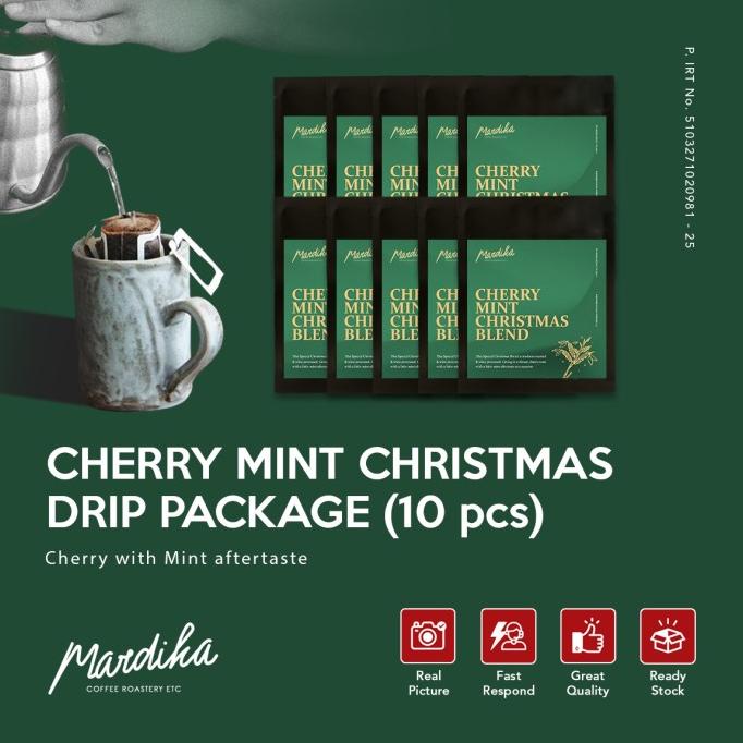 

PAKET DRIP KOPI CHERRY MINT CHRISTMAS (Arabica) - Mardika Coffee