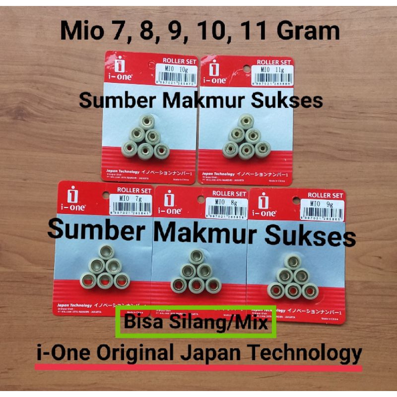 ROLLER ROLER MIO SPORTY MIO SMILE MIO J NUVO FINO 110 KARBU 7 8 9 10 11 GRAM GR i-One Original SILANG MIX