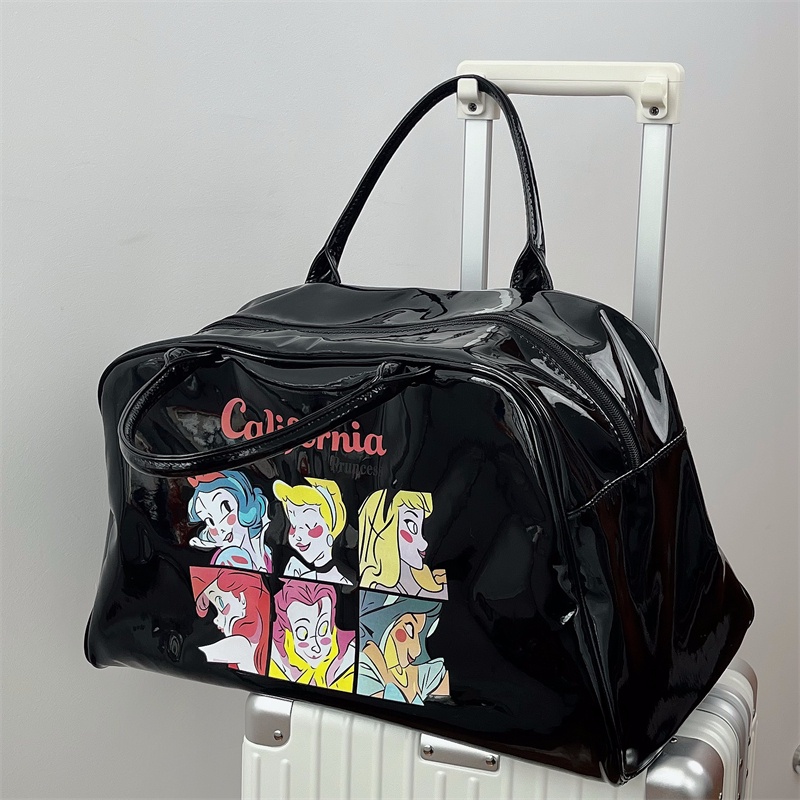 Suhao y2k hot girl handbag bag female 2022 baru kekanak-kanakan print girl vintage bag kapasitas besar tote fitness bag