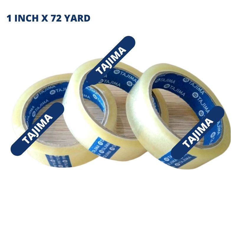 

Lakban Solatip 1inch 24mm x 72yard FULL / Kualitas Lakban Daimaru 1 inch 24 mm 72 yard UD