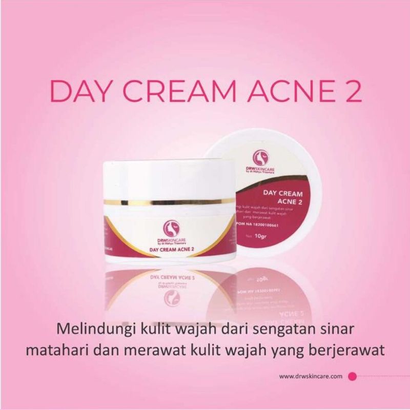 day cream acne 2 Drw skincare 100% Ori