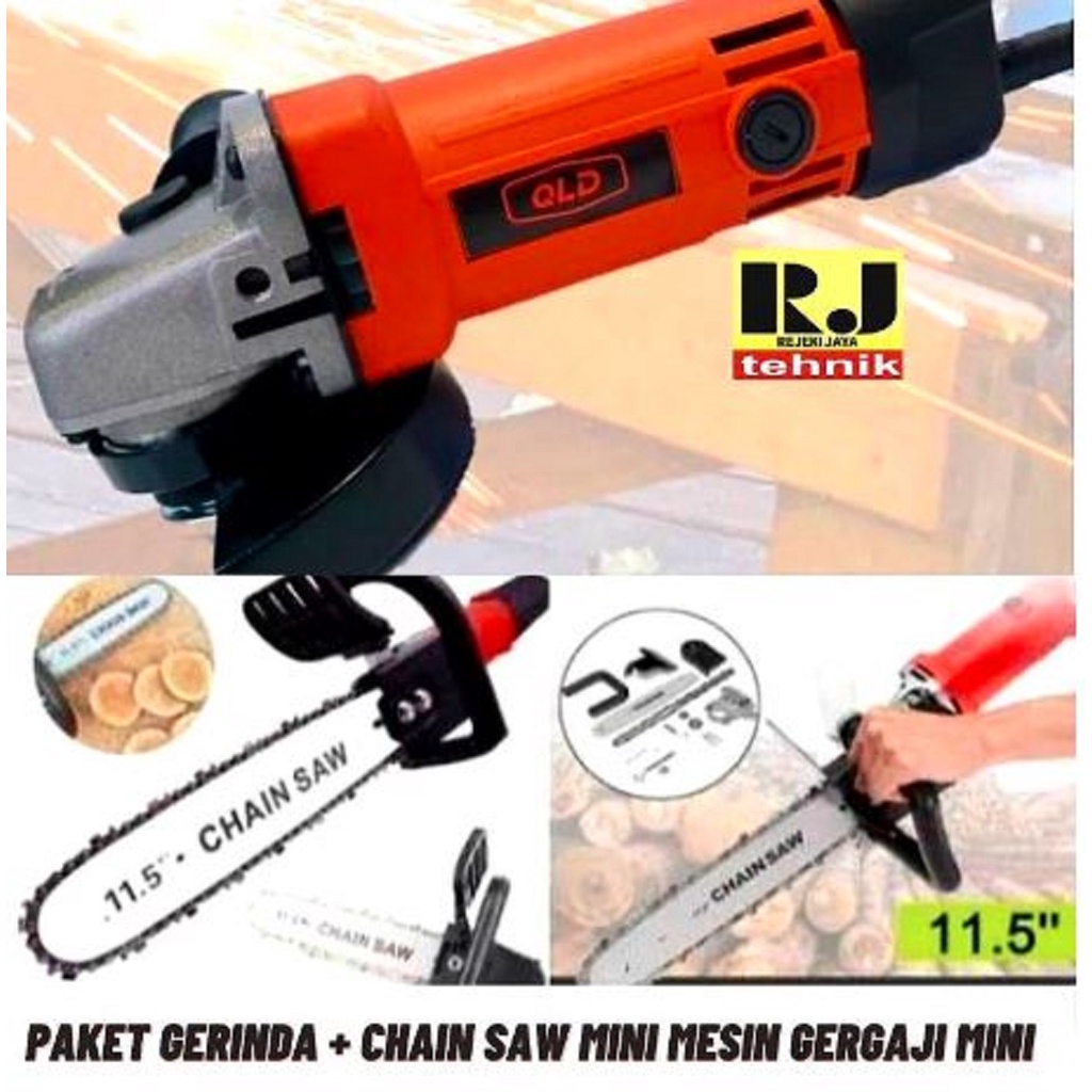Paket Murah Mesin Gerinda + Gergaji Mini Lazaro