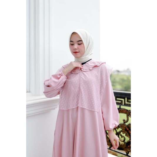 SYANUM MAXI - Trend pakaian terbaru long dress pesta baju gamis klok bridesmaid A line cantik ootd h