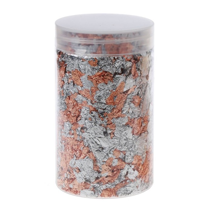 

Inir 10G Gold Sier Gilding Flakes Metallic Foil Flake Glitters Re