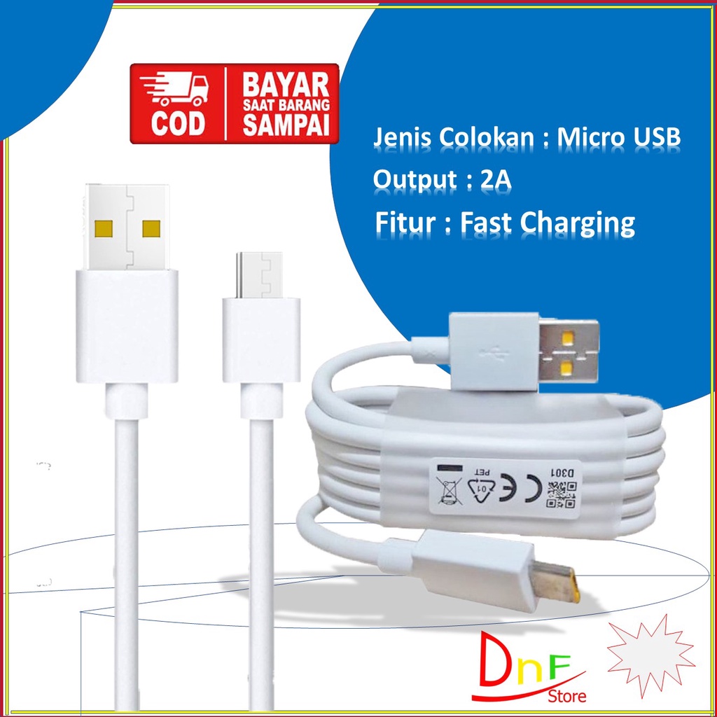 Kabel Data Realme Original Micro USB 2A