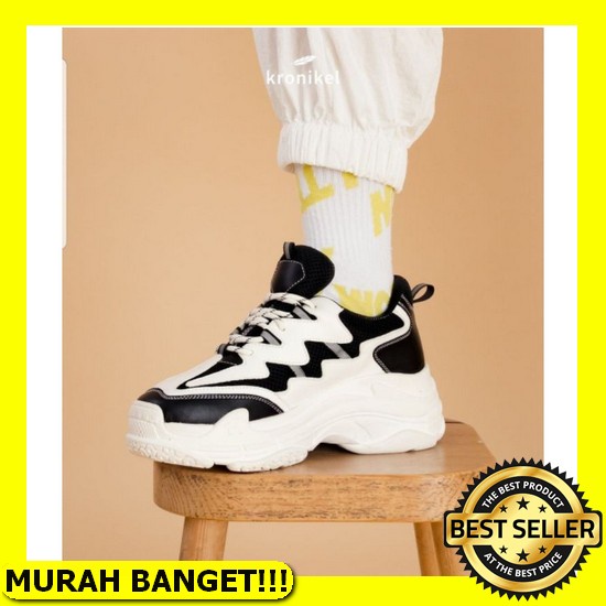 Sepatu Sneakers Sneaker Seneakers Seneaker Wanita Cewek Import Korea Balsuperm Bg-705 Terbaru Terlar
