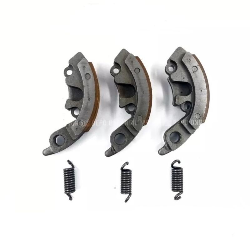 Kampas Ganda Only VEGA ZR (TAKESHI) - Otomatis Sepatu Kopling YAMAHA VEGA FORCE 4T (harga per set)