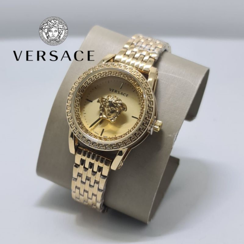 { bisa COD } model terbaru jam tangan fashion wanita/cewek versace shanghai