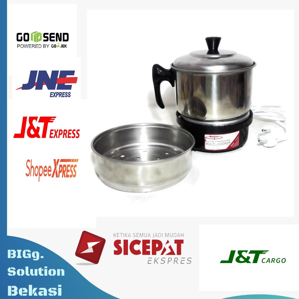 Maspion MEC 1750 Multi Cooker Panci Listrik Serbaguna