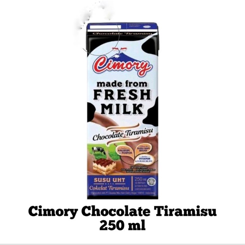 

CIMORY SUSU UHT CHOCOLATE TIRAMISU 250 ml