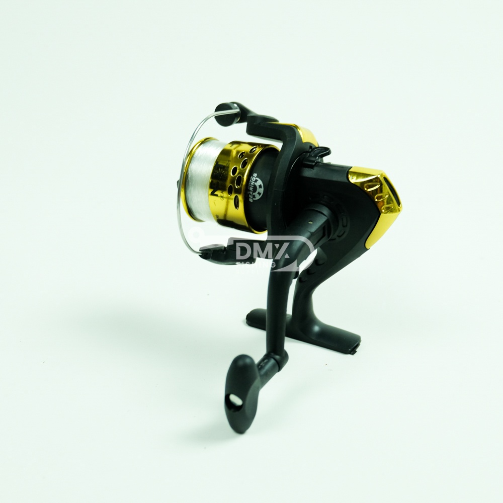 2 Set Joran Pancing Antena Fiber 1,5 Meter Dan Reel 5BB Bonus Tas Kekuatan 5-7 KG