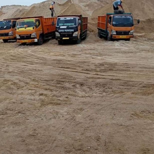 ongkir material pasir,sirtu,batu,dlll