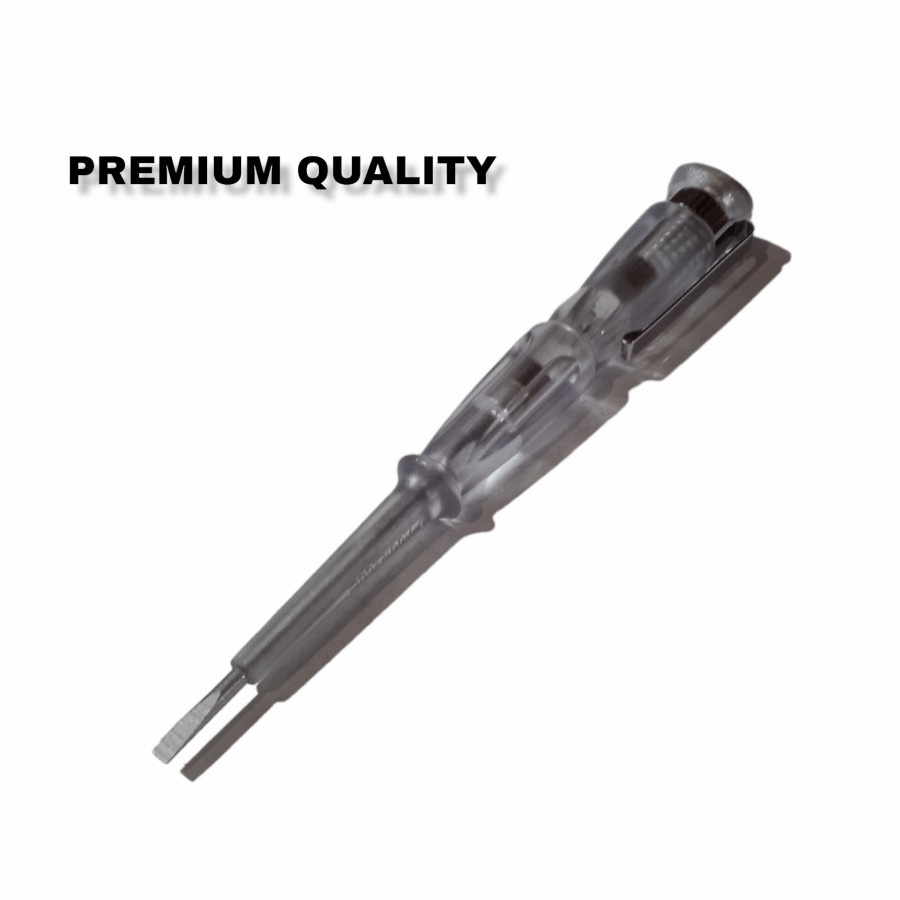 Tespen Toho Min | Obeng Testpen (-) | Obeng Listrik |Test Pen |Tes Pen | Kapten Material