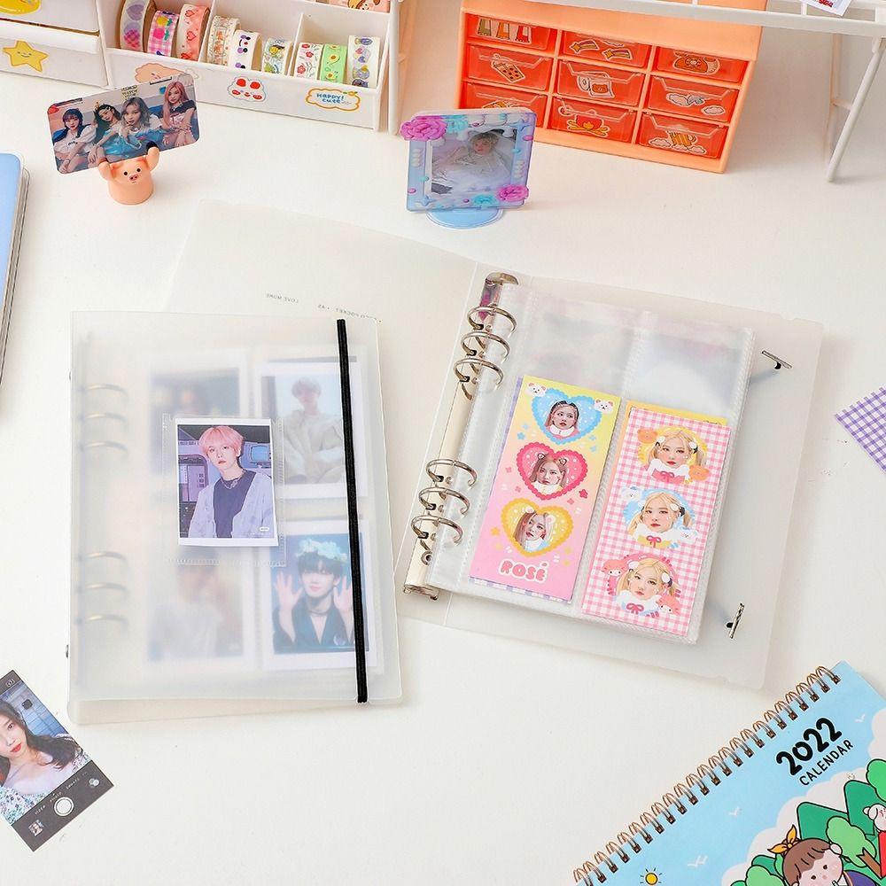 R-flower Photocard Binder A5 Scrapbook Folder Foto Album Berongga