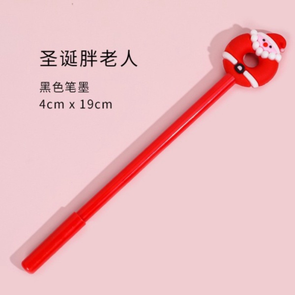 

Unik PPXD pulpen gel natal donat donut alat tulis hadiah souvenir - SANTA Limited