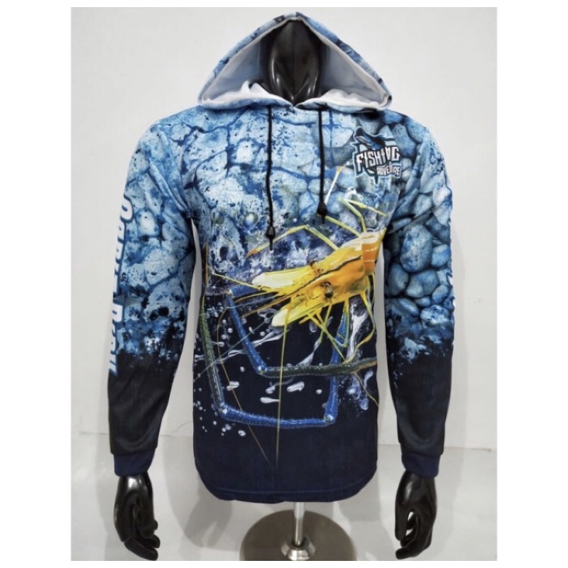 KAOS JERSEY MANCING BERTOPI// HOODIE UDANG-M